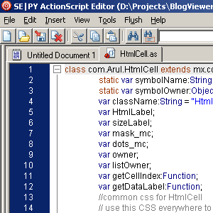 Actionscript Syntax