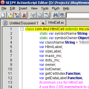 Actionscript Syntax